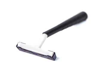 Shaving razor isolated on a white background