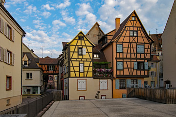 Altstadt von Colmar, Alsace, Frankreich 