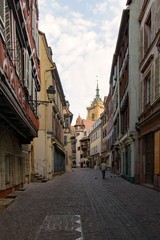 Fototapeta na wymiar Altstadt von Colmar, Elsass, Frankreich 