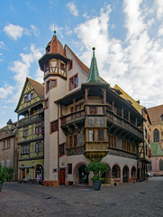 Naklejka premium Maison Pfister, Colmar, Alsace, Frankreich 