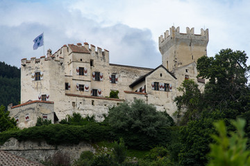 Fototapeta na wymiar Churburg Castle in Schluderns