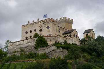 Fototapeta na wymiar Churburg Castle in Schluderns