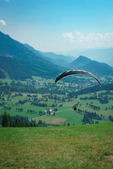 Gleitschirmflug in der Steiermark