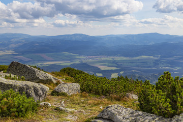 Slope of Krivan mountain. High Tatras, Slovakia