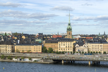 Fototapeta na wymiar Sweden City Centre Cityscape