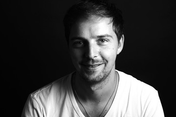 Obraz premium Portrait of a beautiful man