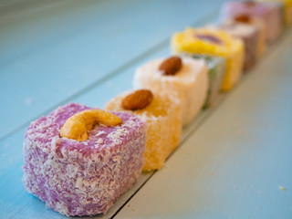 virtual path to candy shop made of turkish delights