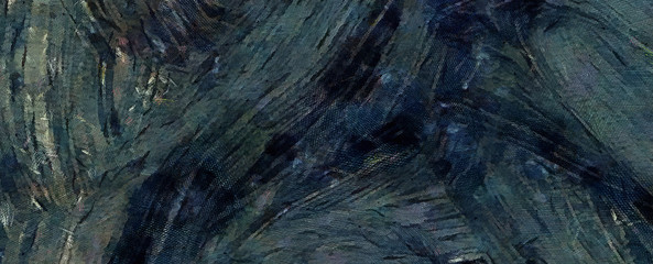 Close up oil paint abstract background. Art textured brushstrokes in macro. Part of painting. Old style artwork. Dirty watercolor texture. Modern pattern. Chaotic splashes. Multi-colors design. - 222541752