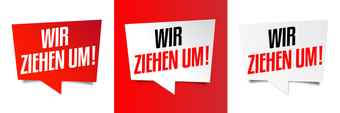 Wir ziehen um