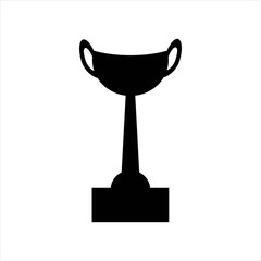 cup award for victory icon isolated object