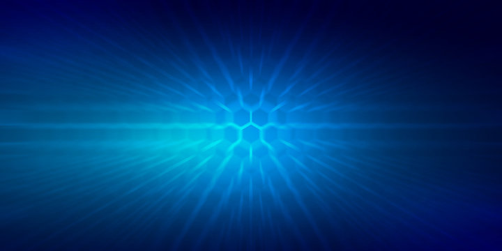 Abstract Blurry Blue Rectangles Background Wallaper Illustrated