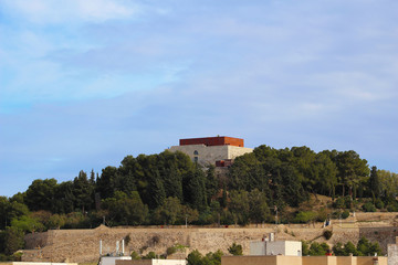 Castillo de la Concepción de Cartagena, Murcia, España