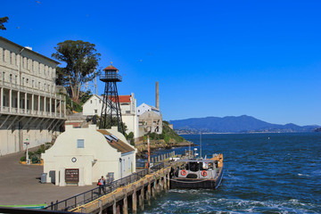 Fototapeta na wymiar Alcatraz Island, San Francisco 