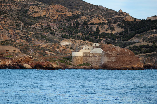 Bater&iacute;a de San Leandro, Cartagena, Espa&ntilde;a