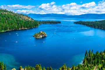 Beautiful Day in Lake Tahoe, California