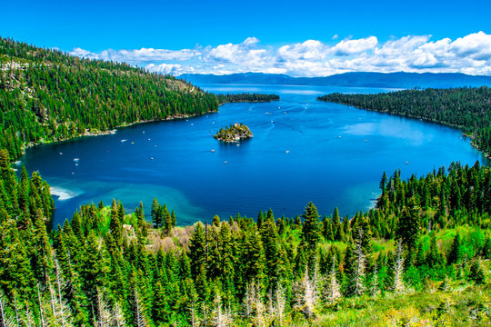 Beautiful Day in Lake Tahoe, California