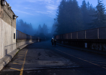 Cleveland Dam, Vancouver, BC, Canada.