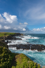 Phillip Island coastline, view north, Victoria Australia