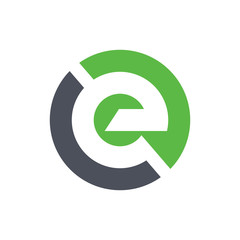 Logo letter E