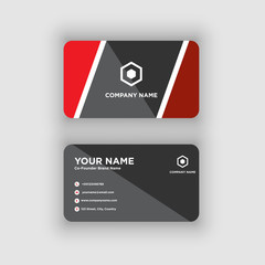 Obraz premium Business card. Vector. Exclusive and Modern design