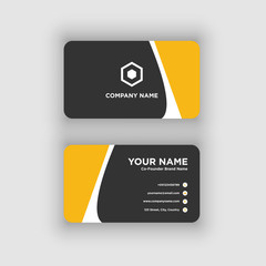 Obraz premium Business card. Vector. Exclusive and Modern design