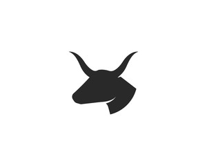 Bull Taurus Logo Template