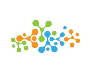 molecule ilustration  vector