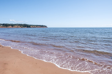 Spry Cove Beach in Prince Edward Island Canada