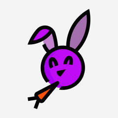 Coloured outline cartoon movie pixel perfect vector icon