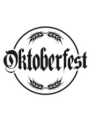 Fototapeta na wymiar schwarz kreis rund text bayern deutschland german oktoberfest party feiern fest saufen trinken alkohol bier krug durst team crew spaß