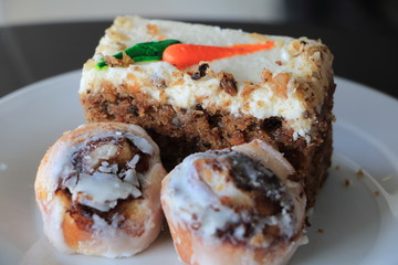 Carrot cake + Sweet Cinnamon