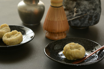 秋の和菓子　栗きんとん
