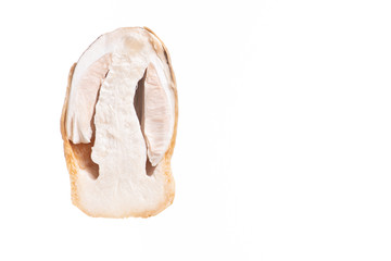 straw mushroom isolated on white