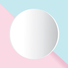 Colored folded paper