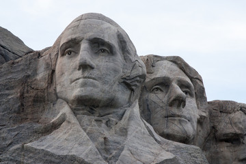 Mount Rushmore Washington and Jefferson