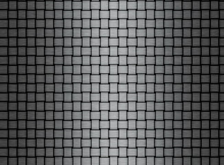 Dark black braided gradient textured background with copy space for your text.