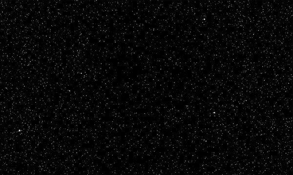 Starry sky vector stars shine space background