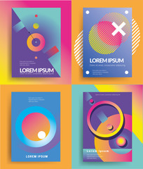 Vector brochure covers template
