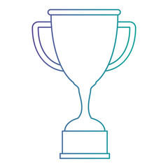 trophy cup isolated icon