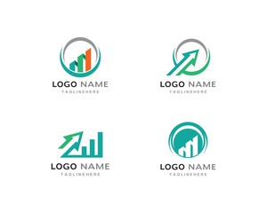 Fototapeta premium Business Finance professional logo template