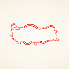 Turkey - Outline Map