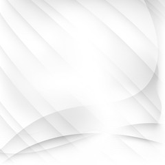 Vector gray and white color wave abstract background