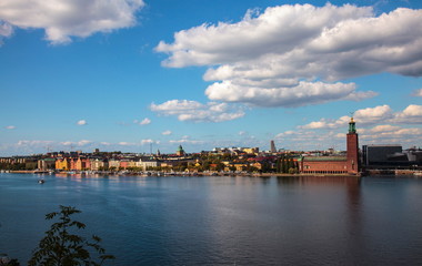 Panorama of Stockholm,Sweden