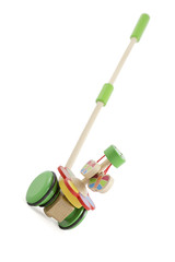 Wooden toy pusher Montessori