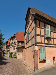 Fototapeta na wymiar Altstadt von Kaysersberg, Alsace, Frankreich 