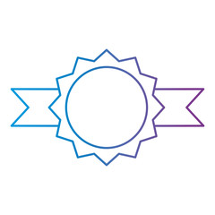 seal with ribbon icon