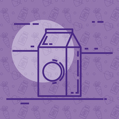 bottle milk box icon