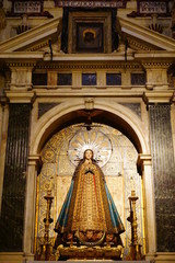 Virgen María en la catedral de Murcia