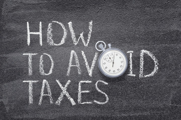 how to avoid taxes