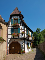 Altstadt von Kaysersberg, Grand Est, Frankreich 